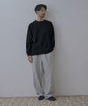 NAVY BCIコットン リラックスフィット ワッフル長袖Tシャツ メンズ商品サムネイル-16
