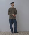 NAVY BCIコットン リラックスフィット ワッフル長袖Tシャツ メンズ商品サムネイル-20