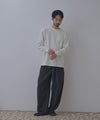 NAVY  BCIコットン リラックスフィット ワッフル長袖Tシャツ メンズ商品サムネイル-23