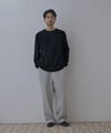 NAVY BCIコットン リラックスフィット ワッフル長袖Tシャツ メンズ商品サムネイル-26