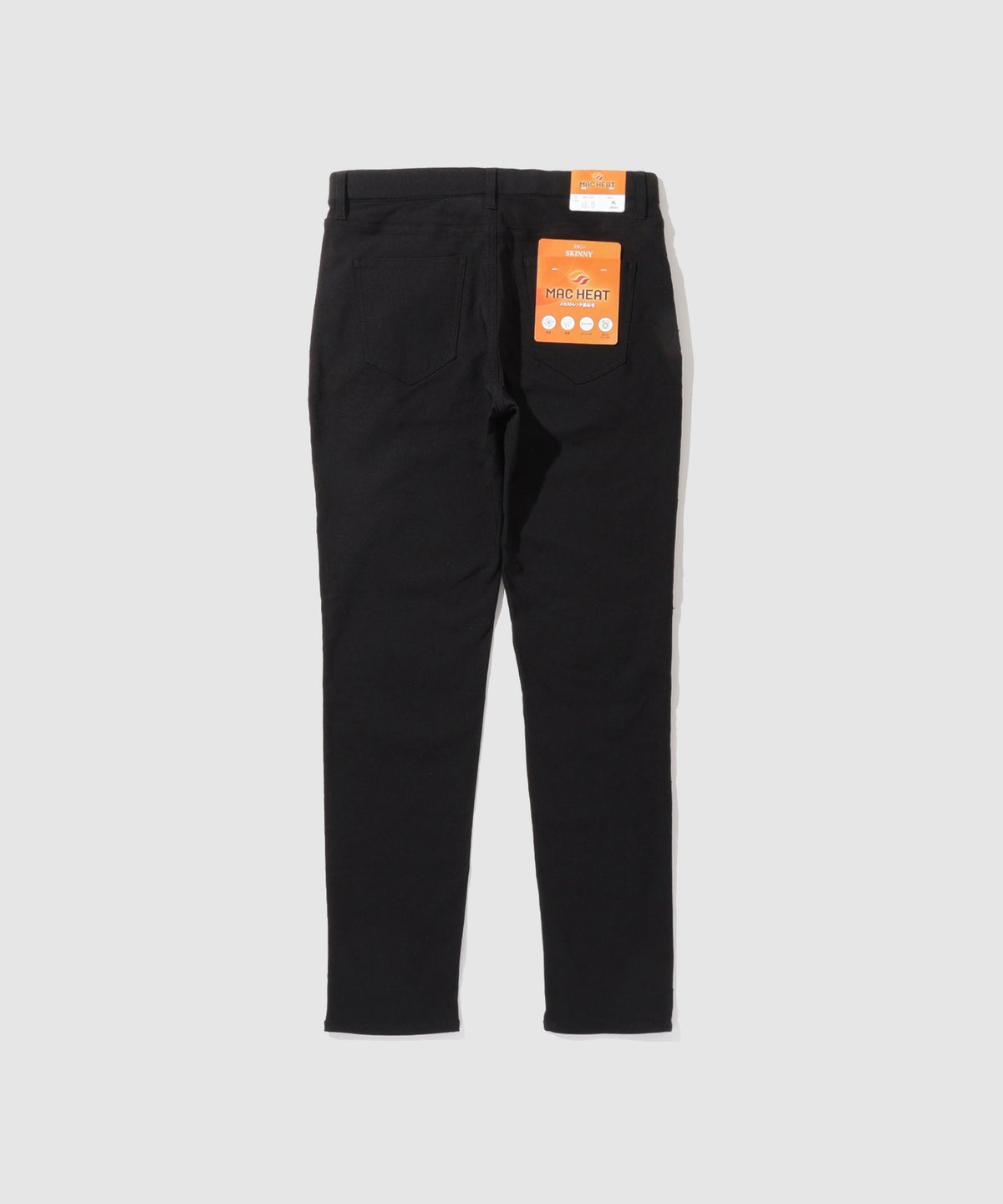 NAVY MAC HEAT 裏起毛スキニーパンツ メンズ