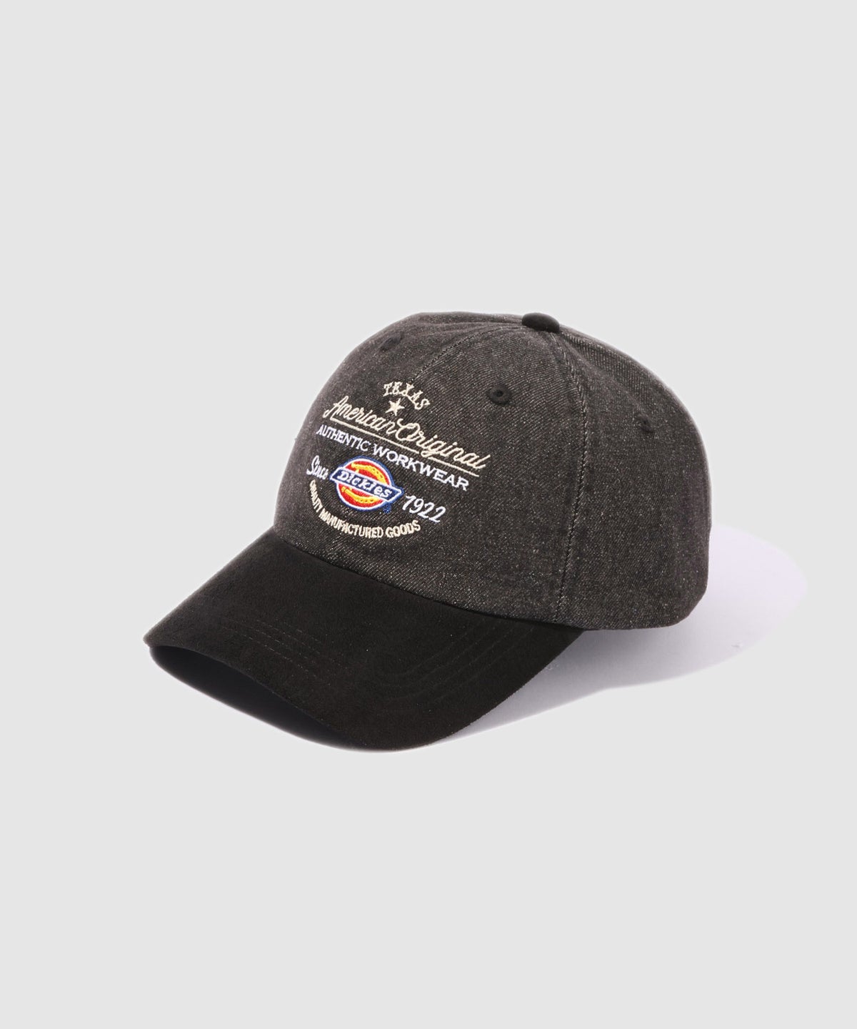 Dickies RANDOM LOGO CAP/刺しゅうロゴ 異素材切替キャップ メンズ