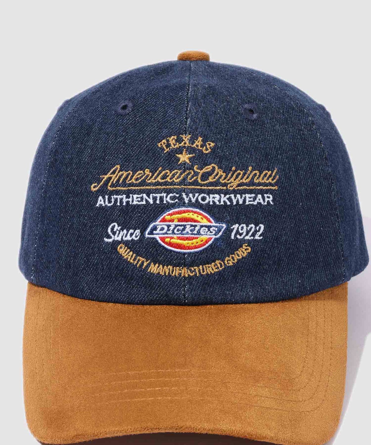 Dickies RANDOM LOGO CAP/刺しゅうロゴ 異素材切替キャップ メンズ