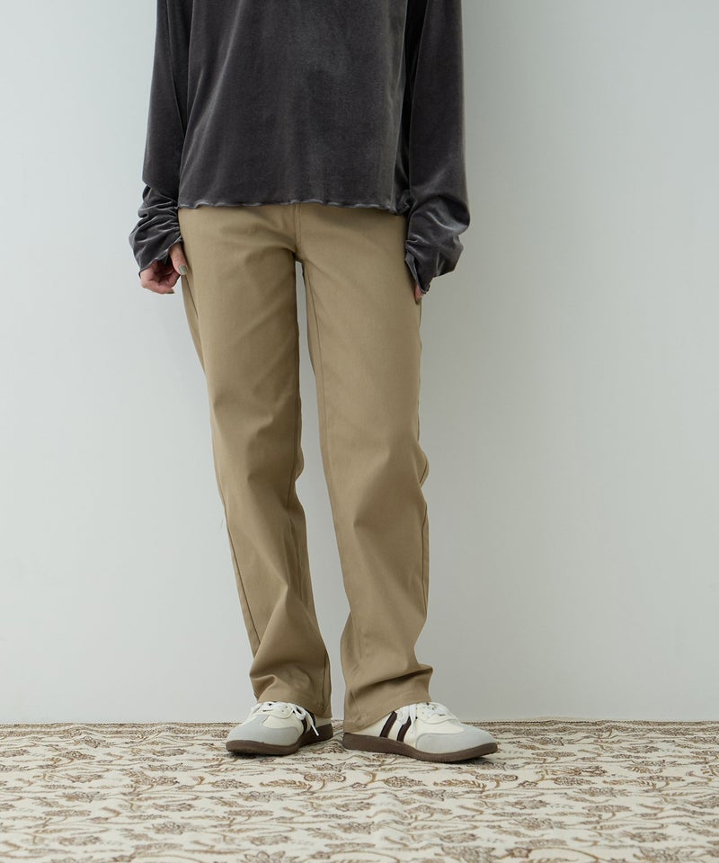 Free Nature ベーシックストレッチストレートパンツ レディース商品画像-2