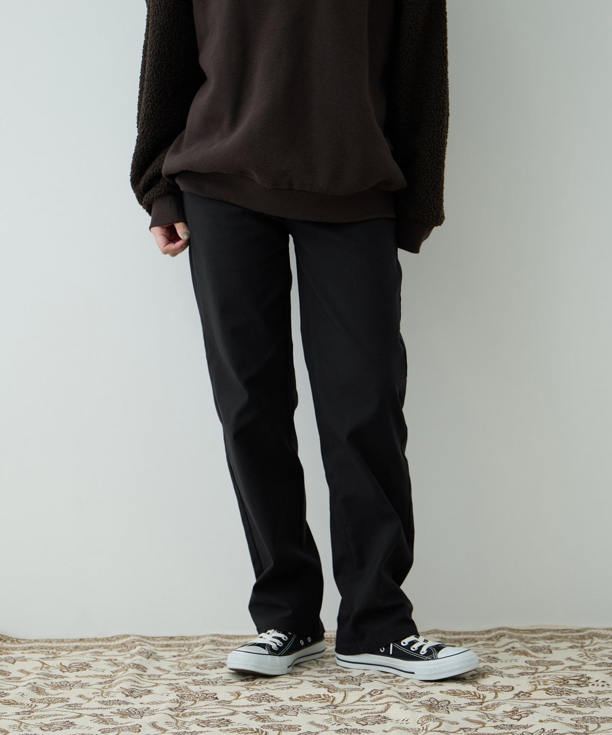 Free Nature ベーシックストレッチストレートパンツ レディース