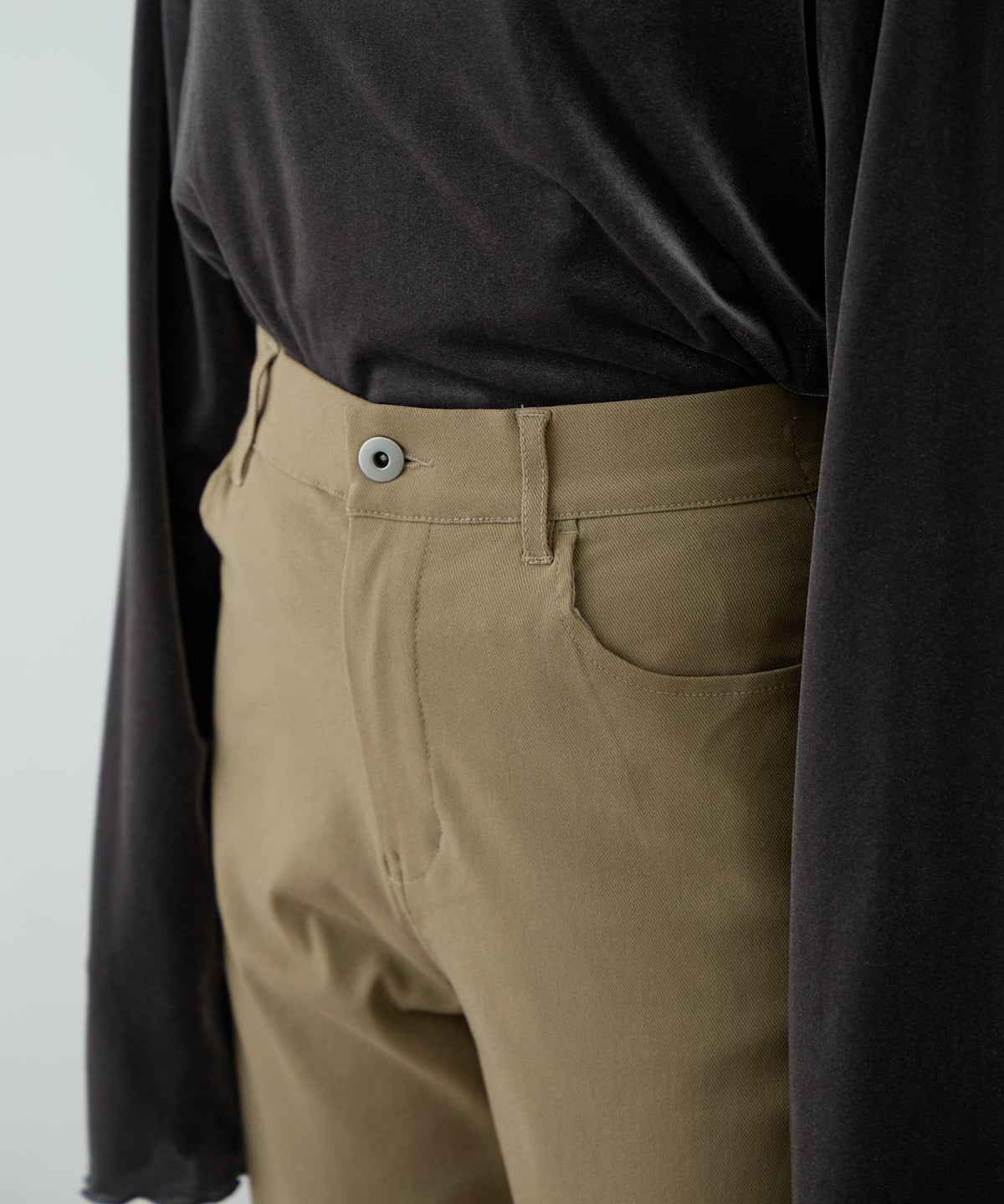 Free Nature ベーシックストレッチストレートパンツ レディース