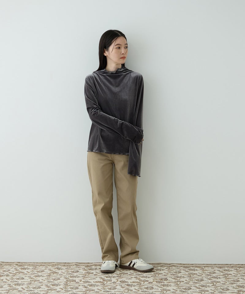 Free Nature ベーシックストレッチストレートパンツ レディース商品画像-9