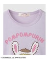 サンリオキャラクターズ 着ぐるみポムポムプリン プリント長袖Tシャツ キッズ メール便 対応商品商品サムネイル-3