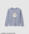 サンリオキャラクターズ 着ぐるみポチャッコ プリント長袖Tシャツ キッズ メール便 対応商品商品サムネイル-1