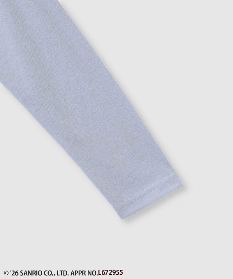 サンリオキャラクターズ 着ぐるみポチャッコ プリント長袖Tシャツ キッズ メール便 対応商品商品画像-4