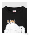 Disney 『ベイマックス』/寝転び長袖Tシャツ キッズ メール便 対応商品商品サムネイル-3