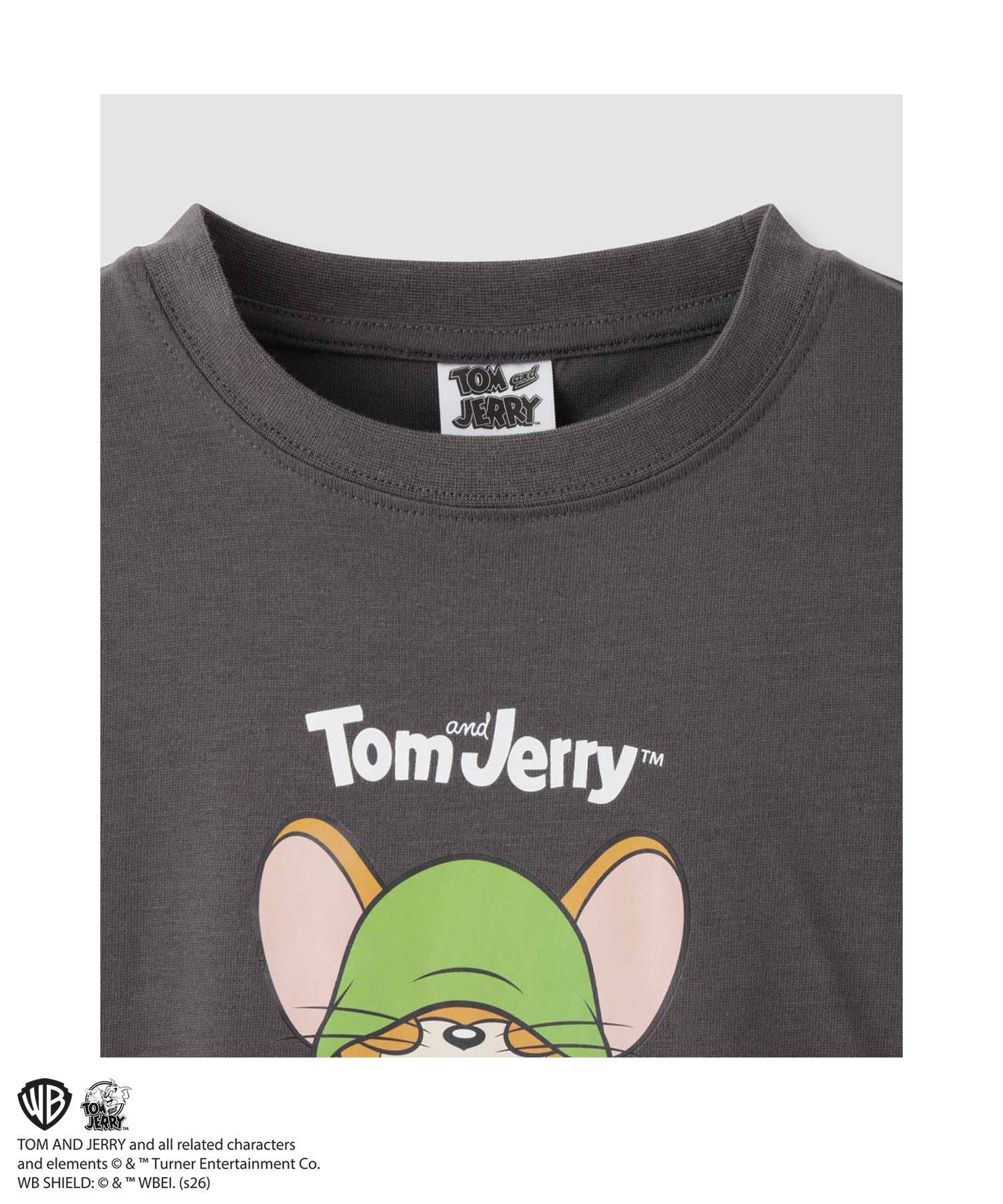 Tom and Jerry キャラクタープリント長袖Tシャツ キッズ