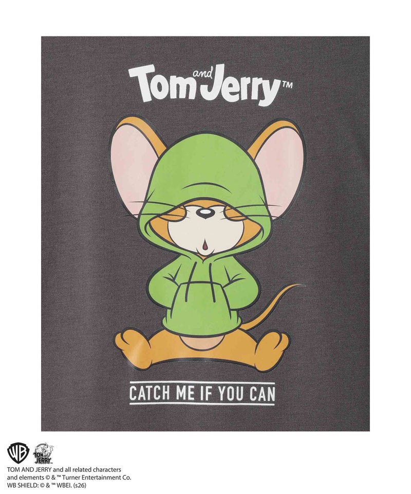 Tom and Jerry キャラクタープリント長袖Tシャツ キッズ メール便 対応商品商品画像-6