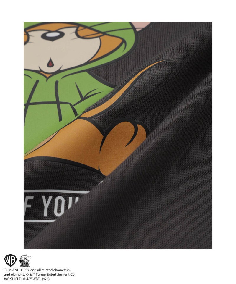 Tom and Jerry キャラクタープリント長袖Tシャツ キッズ メール便 対応商品商品画像-7