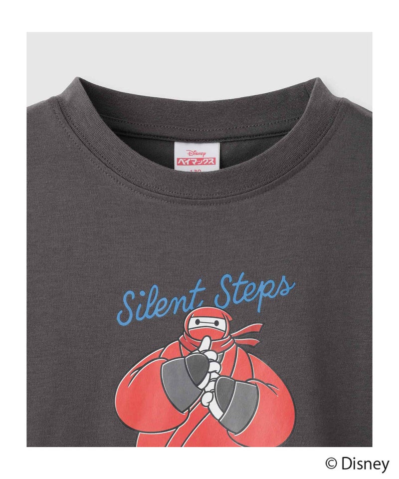 Disney 『ベイマックス』/忍者スタイル長袖Tシャツ キッズ メール便 対応商品商品画像-3