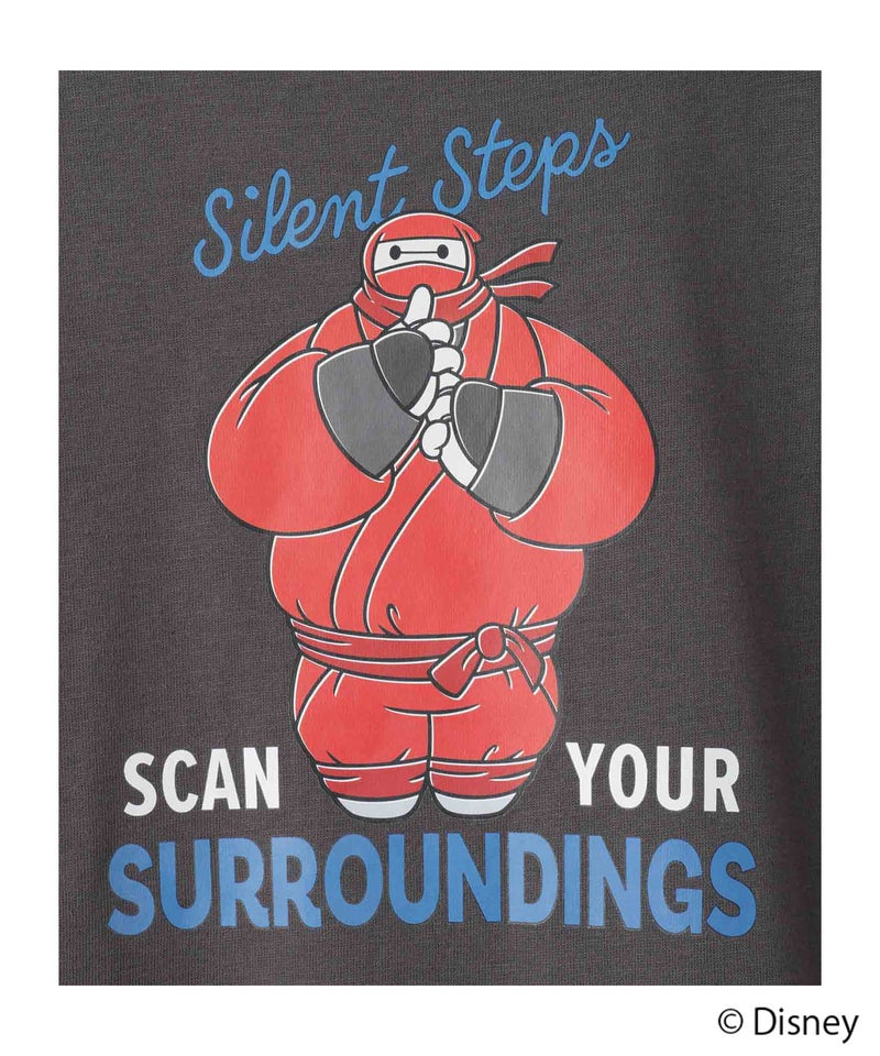 Disney 『ベイマックス』/忍者スタイル長袖Tシャツ キッズ メール便 対応商品商品画像-6