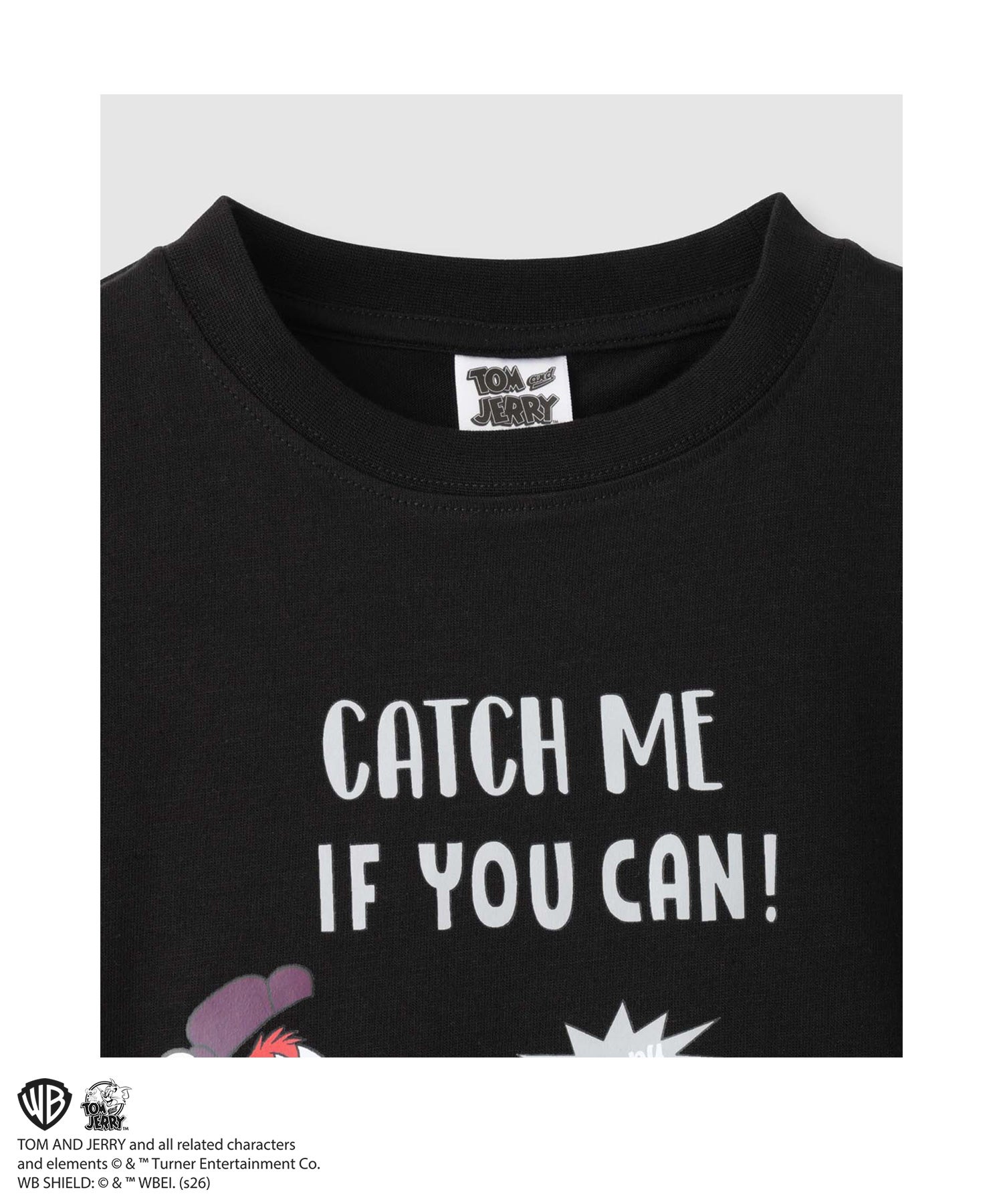 Tom and Jerry キャラクタープリント長袖Tシャツ キッズ