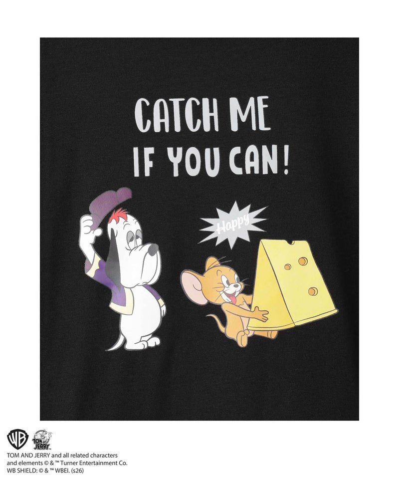 Tom and Jerry キャラクタープリント長袖Tシャツ キッズ メール便 対応商品商品画像-6