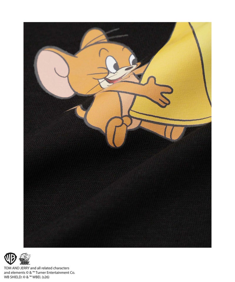 Tom and Jerry キャラクタープリント長袖Tシャツ キッズ メール便 対応商品商品画像-7