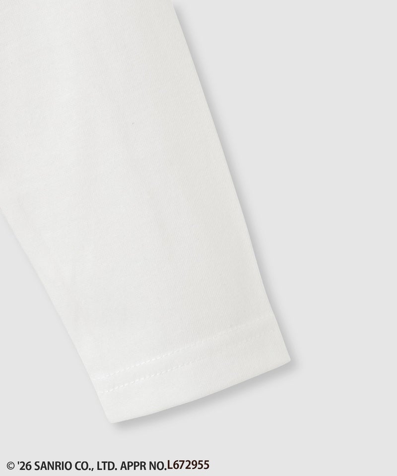 サンリオキャラクターズ 着ぐるみハローキティ プリント長袖Tシャツ キッズ メール便 対応商品商品画像-4