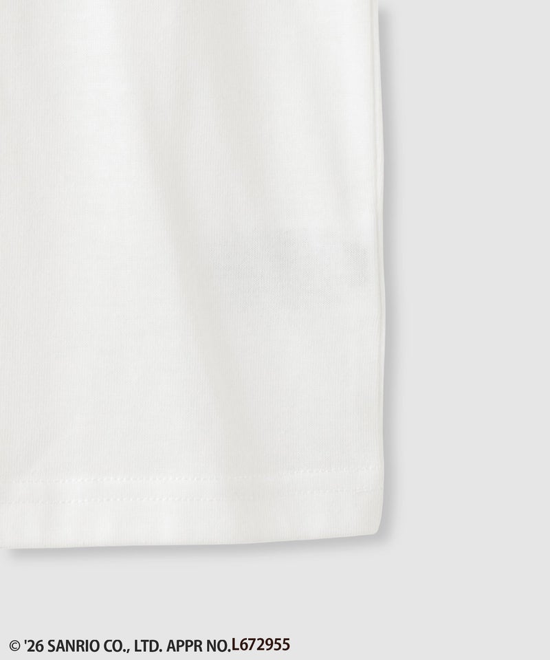サンリオキャラクターズ 着ぐるみハローキティ プリント長袖Tシャツ キッズ メール便 対応商品商品画像-5