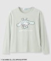 [値下げ]サンリオキャラクターズ 着ぐるみシナモロール プリント長袖Tシャツ キッズ メール便 対応商品商品サムネイル-1