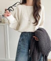 Classical Elf ゆったりシルエットでこなれ感をプラス。フクレジャガードトップス(長袖)商品サムネイル-9