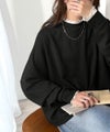 Classical Elf 《JaVaジャバ コラボ》上品な抜け感と艶感◎ドルマンダンボール素材ビッグトレーナー(長袖)商品サムネイル-11