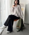 Classical Elf たっぽり袖×ゴールドボタンの欲張りカーデ。ランタンスリーブ金釦Vネックカーディガン商品サムネイル-31