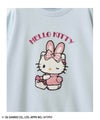 サンリオキャラクターズ ハローキティ サガラ刺しゅう裏毛トレーナー キッズ商品サムネイル-7