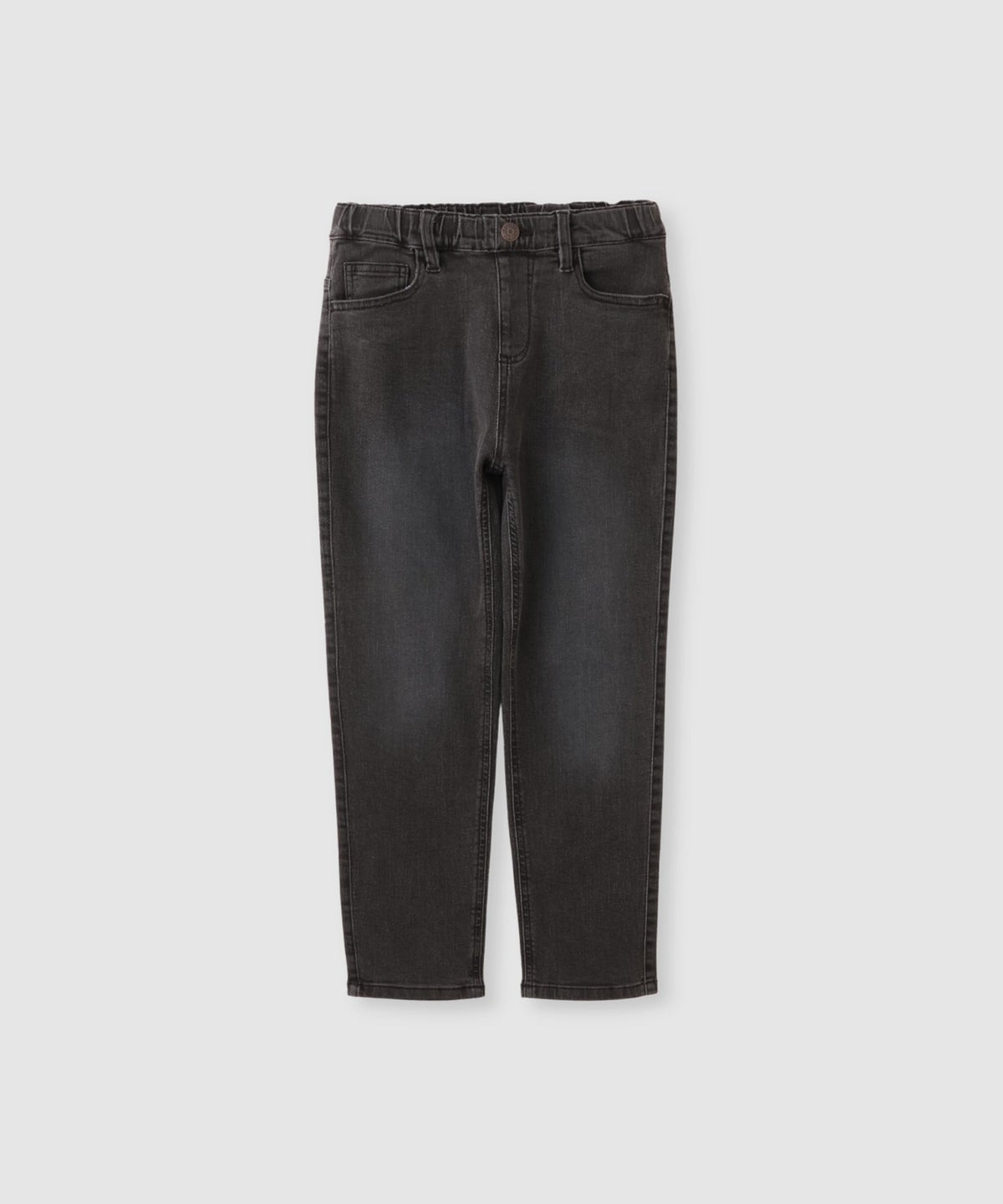 NAVY のびるモン ストレッチデニムストレートパンツ キッズ