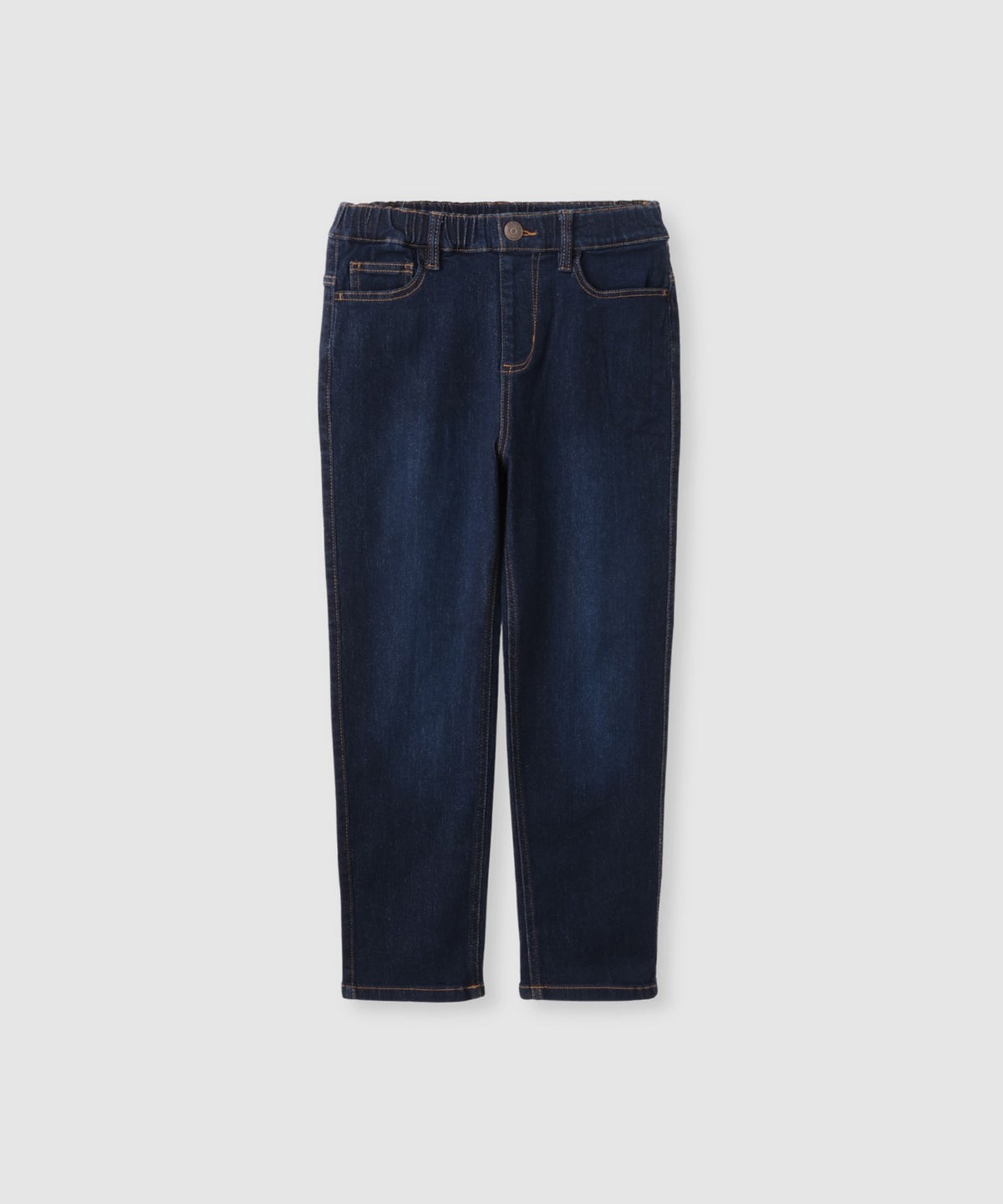 NAVY のびるモン ストレッチデニムストレートパンツ キッズ