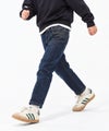 NAVY  のびるモン ストレッチデニムストレートパンツ キッズ商品サムネイル-3