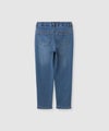 NAVY のびるモン ストレッチデニムストレートパンツ キッズ商品サムネイル-4