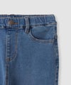 NAVY  のびるモン ストレッチデニムストレートパンツ キッズ商品サムネイル-6