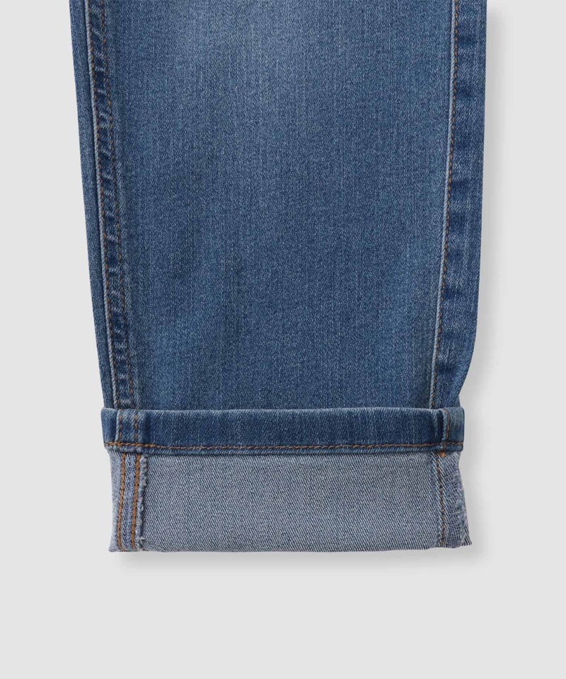 NAVY のびるモン ストレッチデニムストレートパンツ キッズ商品画像-8