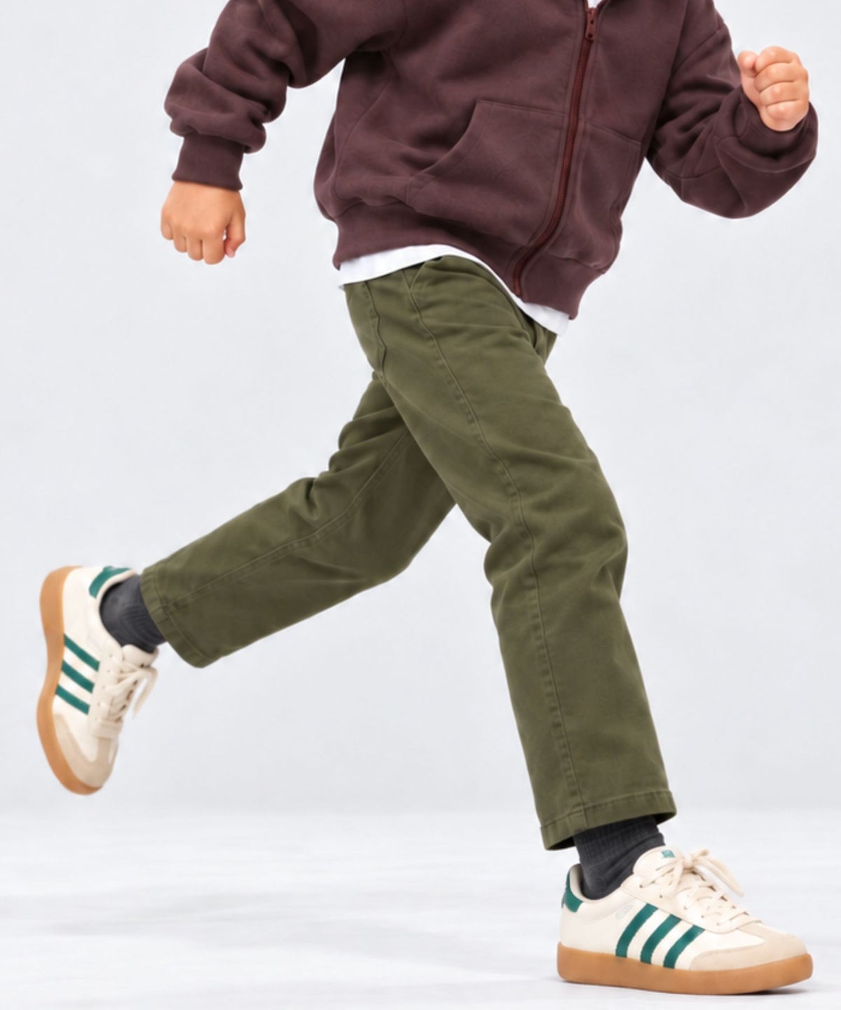 NAVY のびるモン ストレッチツイルストレートパンツ キッズ