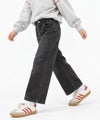 NAVY  のびるモン ストレッチデニムワイドパンツ キッズ商品サムネイル-2
