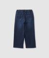 NAVY  のびるモン ストレッチデニムワイドパンツ キッズ商品サムネイル-3