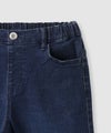 NAVY  のびるモン ストレッチデニムワイドパンツ キッズ商品サムネイル-5