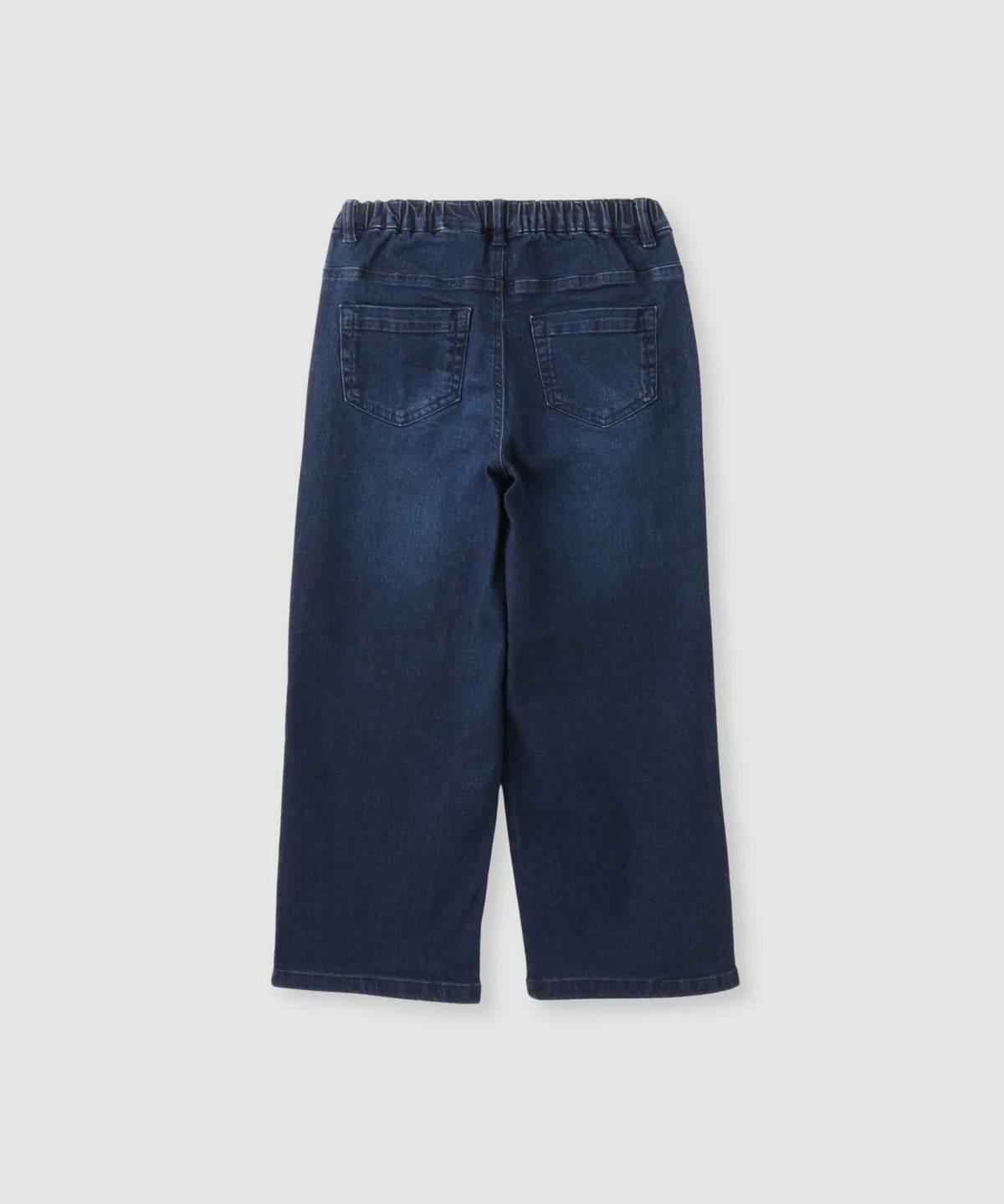 NAVY のびるモン ストレッチデニムワイドパンツ キッズ