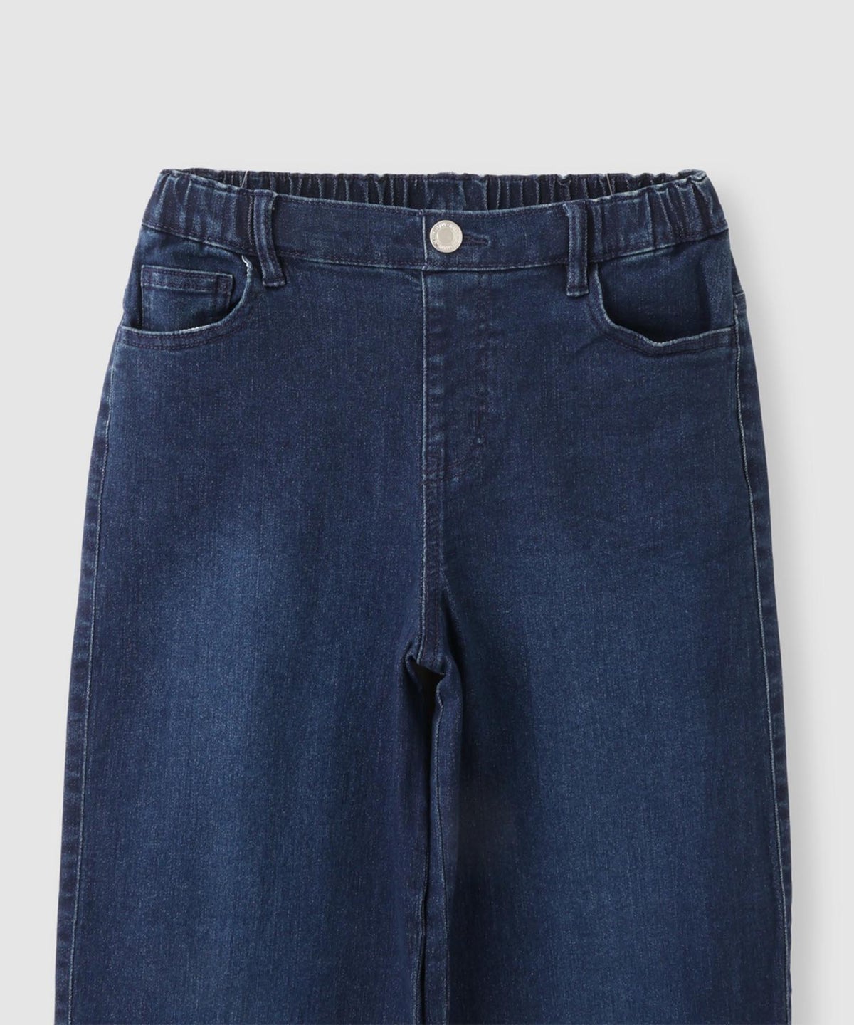 NAVY のびるモン ストレッチデニムワイドパンツ キッズ