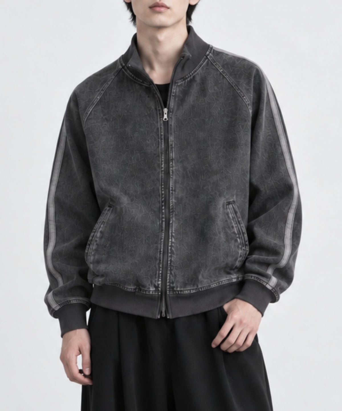 NAVY デニムトラックジャケット メンズ
