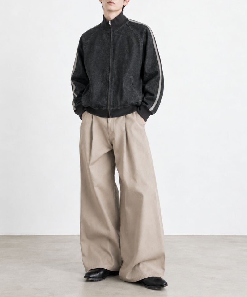 NAVY デニムトラックジャケット メンズ商品画像-6