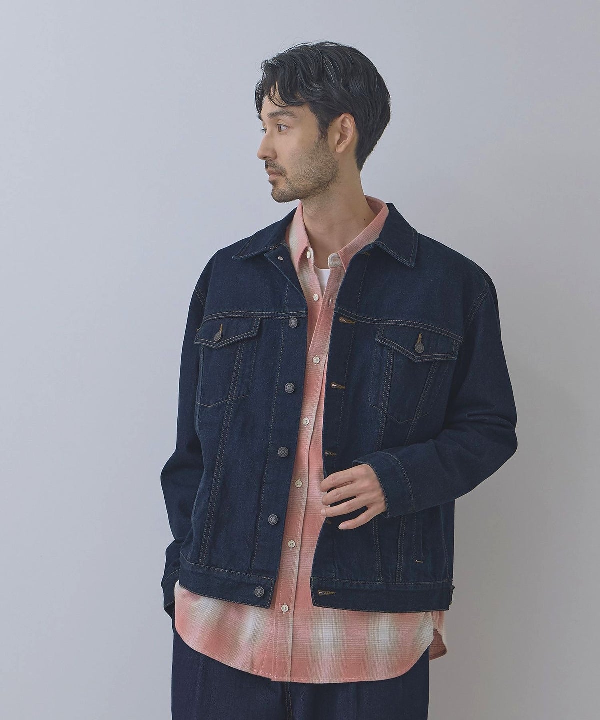 NAVY デニムジャケット メンズ