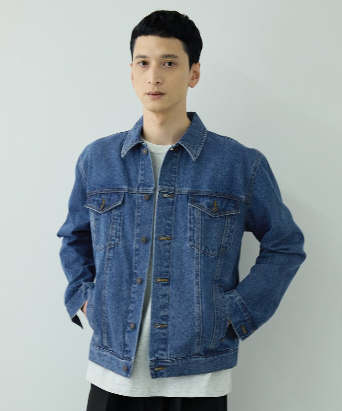 NAVY デニムジャケット メンズ