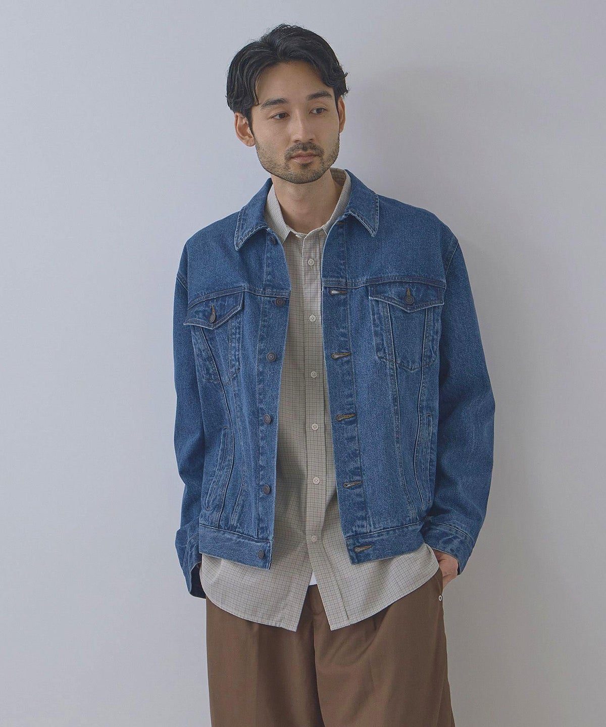 NAVY デニムジャケット メンズ