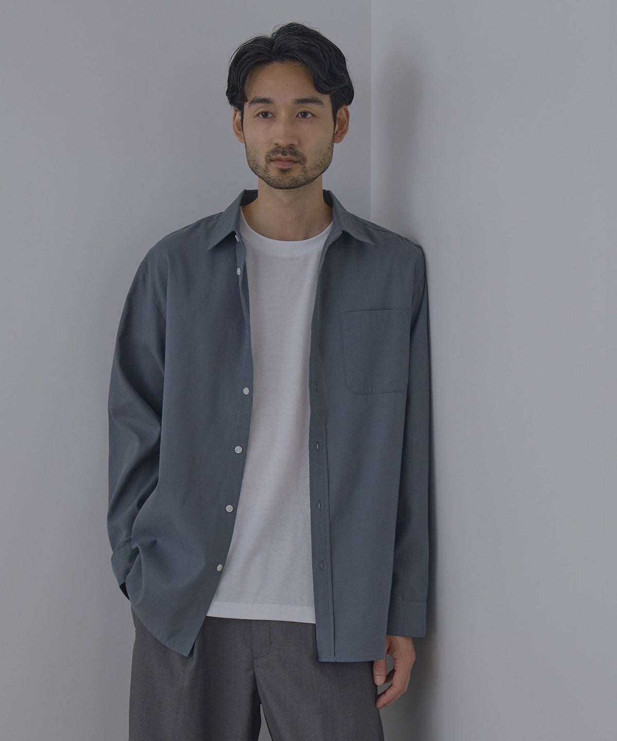 Real Standard レギュラーカラーシャツ＆Tシャツ アンサンブル メンズ