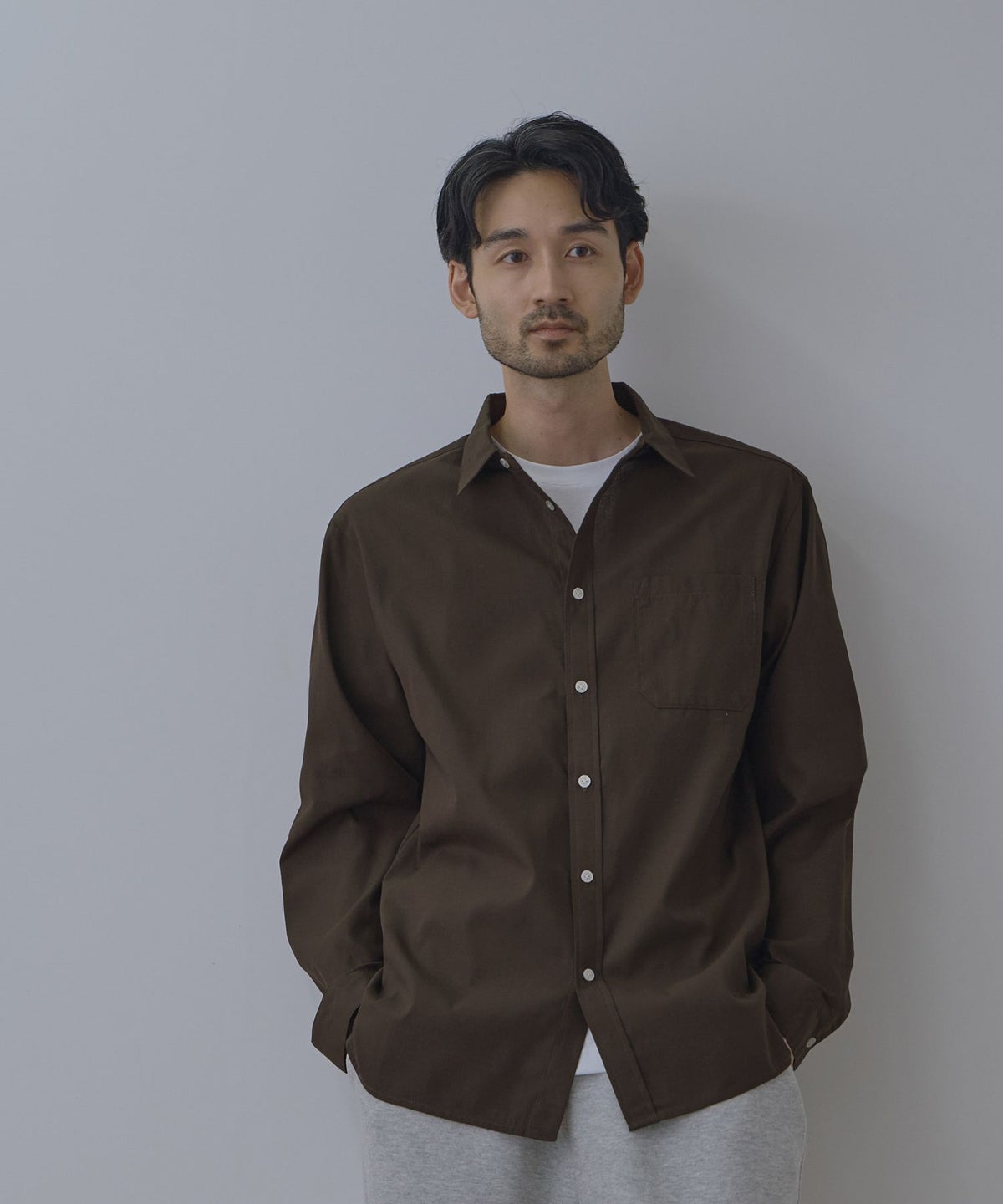 Real Standard レギュラーカラーシャツ＆Tシャツ アンサンブル メンズ