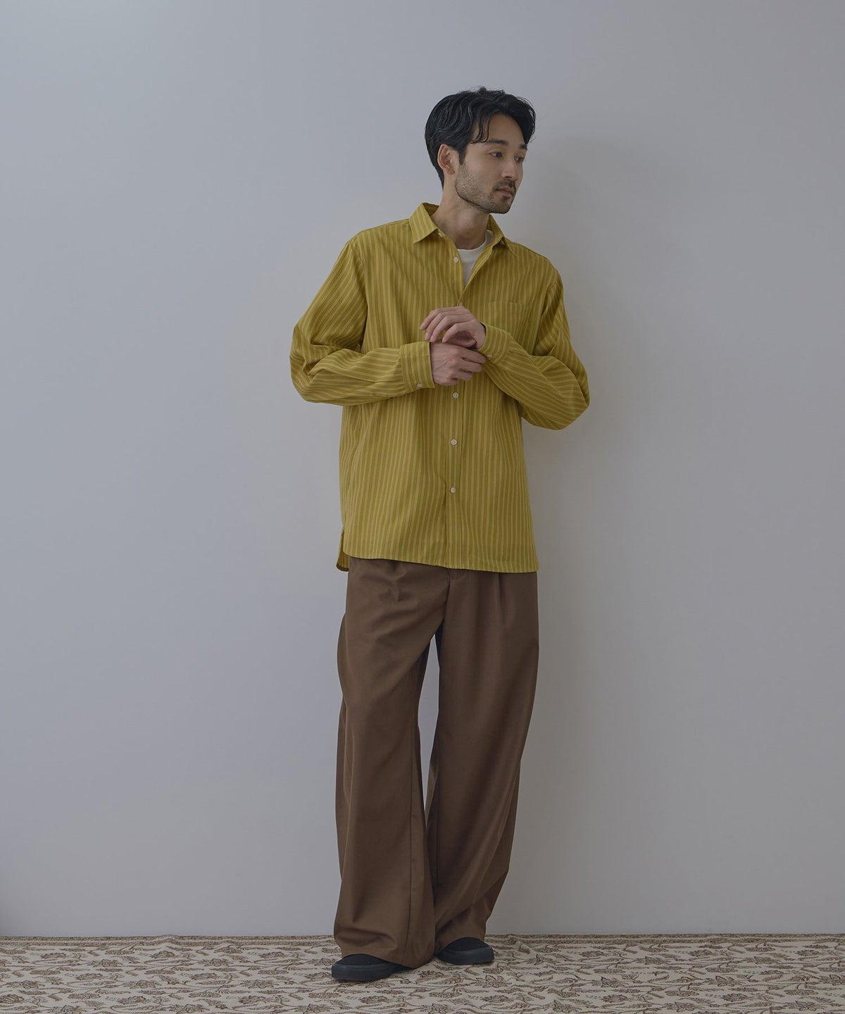 Real Standard レギュラーカラーシャツ＆Tシャツ アンサンブル メンズ